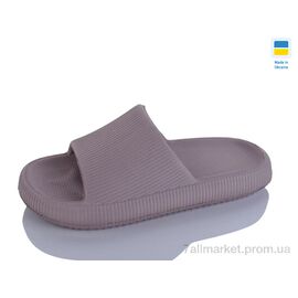 Шльопанці жіночі полегшені Літо Крок Ж88 т.бежевий (6 пар р.36-41) "Progress" недорого оптом від прямого постачальника