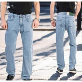 Джинси чоловічі 19163 l.blue р.29-38 "LILY" недорого оптом від прямого постачальника