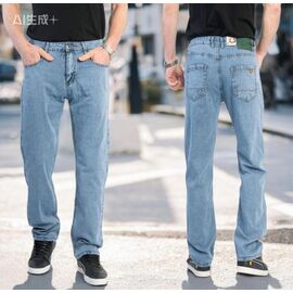 Джинси чоловічі 19170 l.blue р.29-38 "LILY" недорого оптом від прямого постачальника