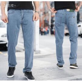 Джинси чоловічі 19175 l.blue р.32-42 "LILY" недорого оптом від прямого постачальника