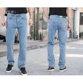 Джинси чоловічі 19161 l.blue р.32-42 "LILY" недорого оптом від прямого постачальника