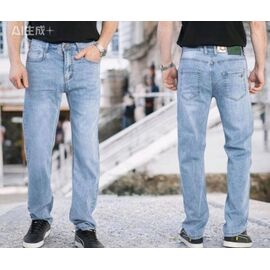 Джинси чоловічі 19162 l.blue р.32-42 "LILY" недорого оптом від прямого постачальника