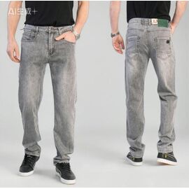 Джинси чоловічі 19181 l.grey р.32-42 "LILY" недорого оптом від прямого постачальника