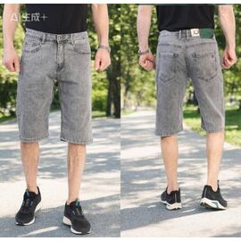 Шорти чоловічі 19208 l.grey р.32-42 "LILY" недорого оптом від прямого постачальника