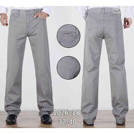 Фотография Брюки мужские 1026-18 l.grey р.32-40 "LILY" недорого оптом от прямого поставщика