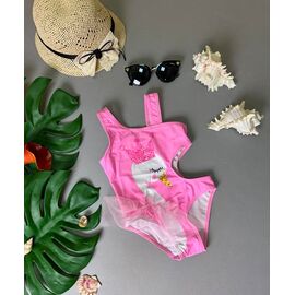 Фотография Купальник детский на девочку 1967 pink р.24-32 "DFK" недорого оптом от прямого поставщика