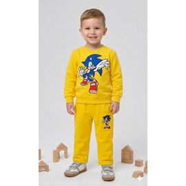 Костюм дитячий спортивний на хлопчика DD161 yellow р.92-122 "Limerense" недорого оптом від прямого постачальника