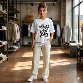 футболка жіноча 400 white р.4XL-5XL "Newe" недорого оптом від прямого постачальника