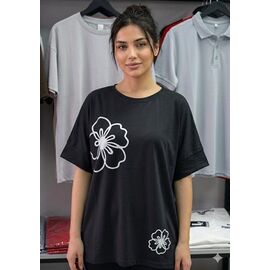 футболка жіноча 501 black р.4XL-5XL "Newe" недорого оптом від прямого постачальника