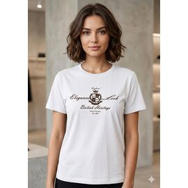 Фотография Футболка женская NW89 white р.L-XL "Newe" недорого оптом от прямого поставщика