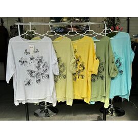 футболка жіноча 387 white р.3XL-6XL "P.HEY" недорого оптом від прямого постачальника