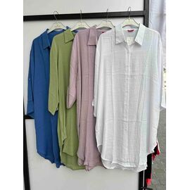 Фотография Рубашка женская 501 white р.XL-4XL "P.HEY" недорого оптом от прямого поставщика