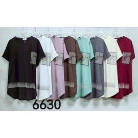 футболка жіноча 6630 mix р.3XL-6XL "P.HEY" недорого оптом від прямого постачальника