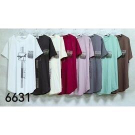 футболка жіноча 6631 mix р.3XL-6XL "P.HEY" недорого оптом від прямого постачальника