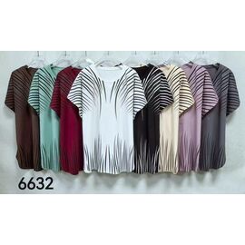 футболка жіноча 6632 mix р.3XL-6XL "P.HEY" недорого оптом від прямого постачальника