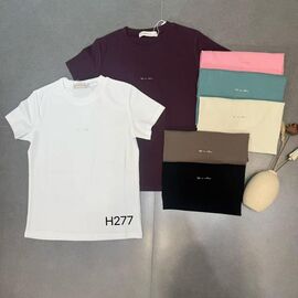 футболка жіноча H277 mix р.44-48 "FLORA" недорого оптом від прямого постачальника