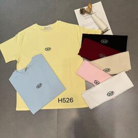 футболка жіноча H526 mix р.50-54 "FLORA" недорого оптом від прямого постачальника