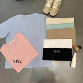 футболка жіноча Y122 mix р.46-50 "FLORA" недорого оптом від прямого постачальника