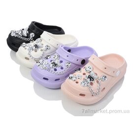 Крокси дитячі літні Літо NUO333-3 mix (12 пар р.24-29) "SANLIN 2" недорого оптом від прямого постачальника