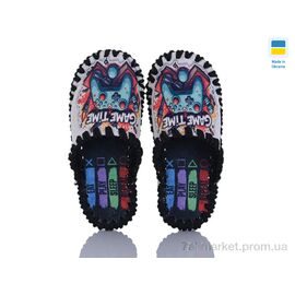 Тапки дитячі домашні Весна/осінь 045 дит. беж (9 пар р.30-35) "Active" недорого оптом від прямого постачальника