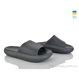 Шльопанці дитячі літні Літо Cross 023 сірий (6 пар р.30-35) "Vladimir" недорого оптом від прямого постачальника