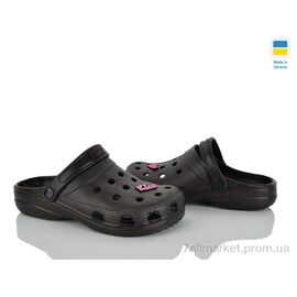 Фотография Кроксы женские летние Лето Cross 018 шоколад (6 пар р.36-41) "Vladimir" недорого оптом от прямого поставщика