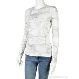 Кофта жіноча Весна/осінь 4393-MT38 white (4 шт. р.сіткаS-XL) "Мир" недорого оптом від прямого постачальника