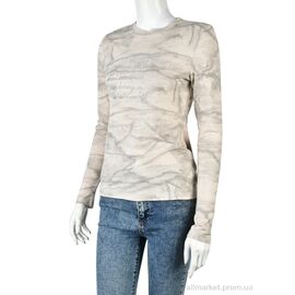 Кофта жіноча Весна/осінь 4393-MT38 beige (4 шт. р.сіткаS-XL) "Мир" недорого оптом від прямого постачальника