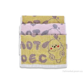 Рушник  6308 (99009) 25x50см mix (20 шт. р.сіткаOne size) "Obuvok" недорого оптом від прямого постачальника