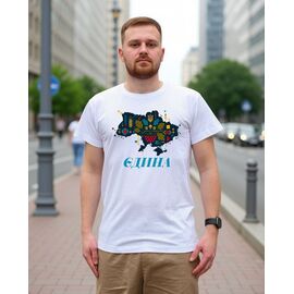 Футболка чоловіча 484 white р.44-52 "Mary Brand" недорого оптом від прямого постачальника