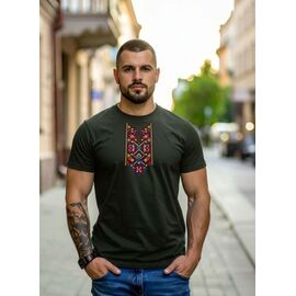 Футболка чоловіча 493 khaki р.44-52 "Mary Brand" недорого оптом від прямого постачальника