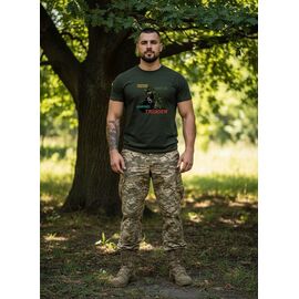 Футболка чоловіча 501 green р.44-52 "Mary Brand" недорого оптом від прямого постачальника