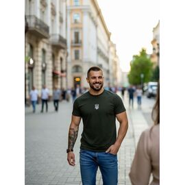 Футболка чоловіча 514 khaki р.44-54 "Mary Brand" недорого оптом від прямого постачальника