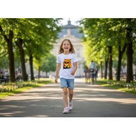 футболка дитяча на дівчинку 536 white р.134-152 "Mary Brand" недорого оптом від прямого постачальника