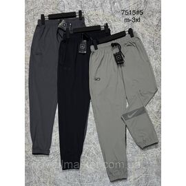 Спортивні штани чоловічі, на манжеті розміри M-3XL (3хв) "PROSTOMEN" недорого від прямого постачальника