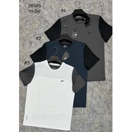 Футболка чоловіча молодіжна р-ри M-3XL (3хв) "PROSTOMEN" недорого гуртом від прямого постачальника