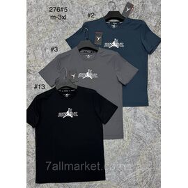 Футболка чоловіча молодіжна р-ри M-3XL (3хв) "PROSTOMEN" недорого гуртом від прямого постачальника