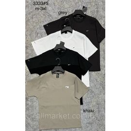 Футболка чоловіча молодіжна р-ри M-3XL (4хв) "PROSTOMEN" недорого гуртом від прямого постачальника