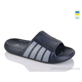 Шльопанці жіночі полегшені Літо N750 т. Сірий (8 пар р.36-41) "Lot Shoes" недорого оптом від прямого постачальника