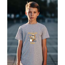 футболка дитяча на хлопчика 565 grey р.134-152 "Mary Brand" недорого оптом від прямого постачальника