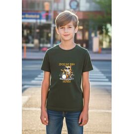 футболка дитяча на хлопчика 567 khaki р.134-152 "Mary Brand" недорого оптом від прямого постачальника