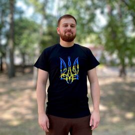 Футболка чоловіча 594 black р.44-54 "Mary Brand" недорого оптом від прямого постачальника