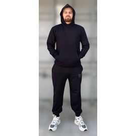Костюм спортивний чоловічий 612 black р.46-52 "Mary Brand" недорого оптом від прямого постачальника