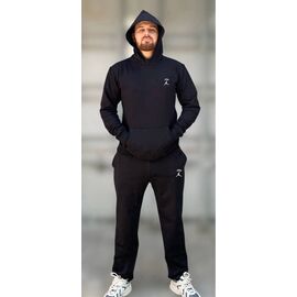 Костюм спортивний чоловічий 618 black р.46-52 "Mary Brand" недорого оптом від прямого постачальника