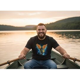 Футболка чоловіча 620 black р.44-54 "Mary Brand" недорого оптом від прямого постачальника