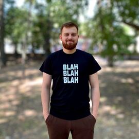 Футболка чоловіча 638 black р.44-54 "Mary Brand" недорого оптом від прямого постачальника