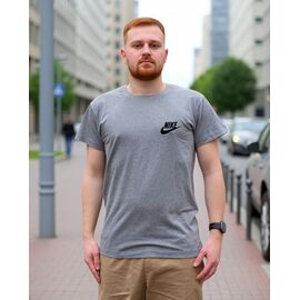 Фотография Футболка мужская 708 grey р.44-54 "Mary Brand" недорого оптом от прямого поставщика