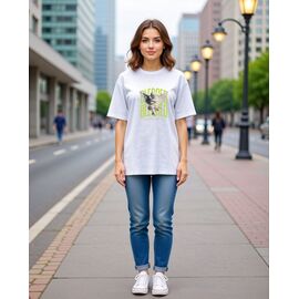 футболка жіноча 769 white р.44-50 "Mary Brand" недорого оптом від прямого постачальника