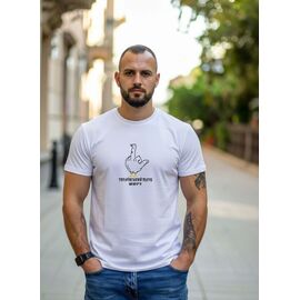 Футболка чоловіча 793 white р.44-54 "Mary Brand" недорого оптом від прямого постачальника