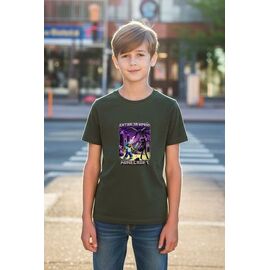 Фотография Футболка детская на мальчика 832 green р.134-152 "Mary Brand" недорого оптом от прямого поставщика